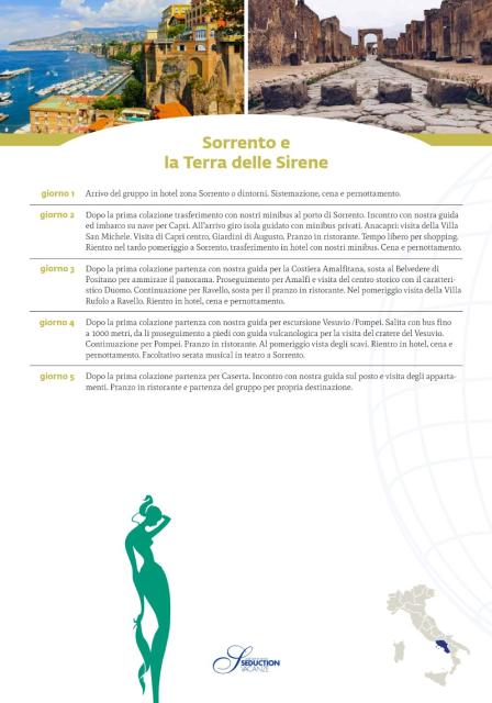 Group Tours ITA, Brochure page 13